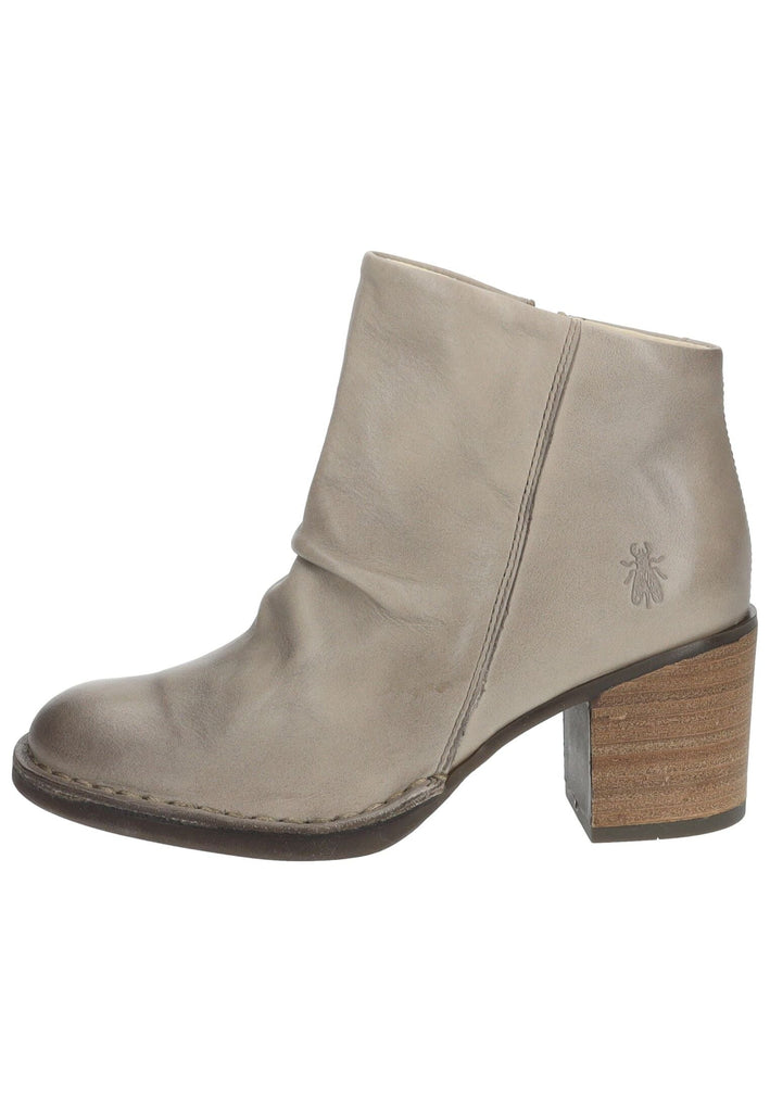 FLY London Stiefelette Leder Taupe