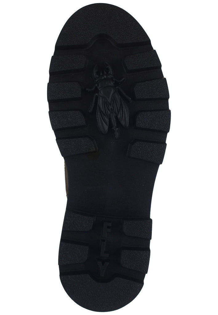 FLY London Stiefelette Leder Taupe