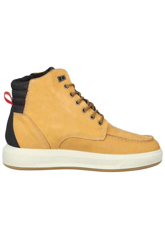 FRETZ men Stiefelette Nubukleder Gelb/Braun