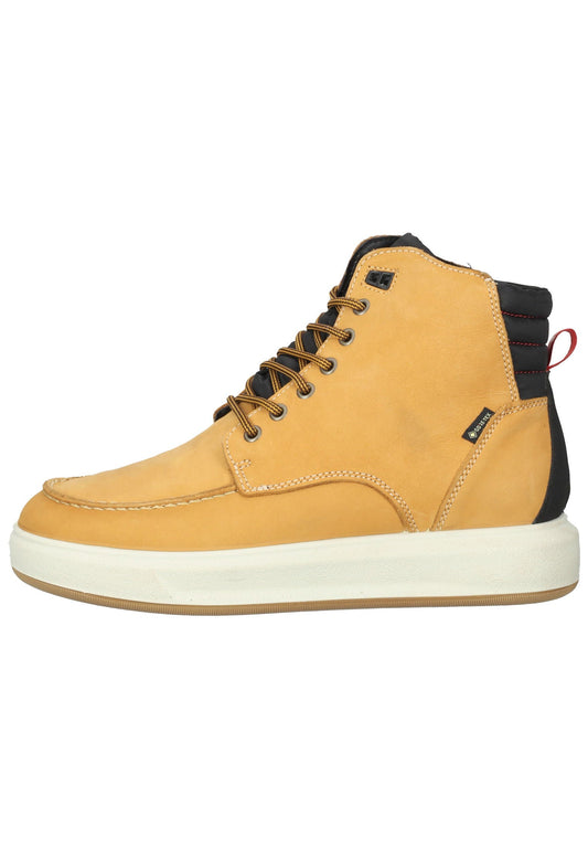 FRETZ men Stiefelette Nubukleder Gelb/Braun