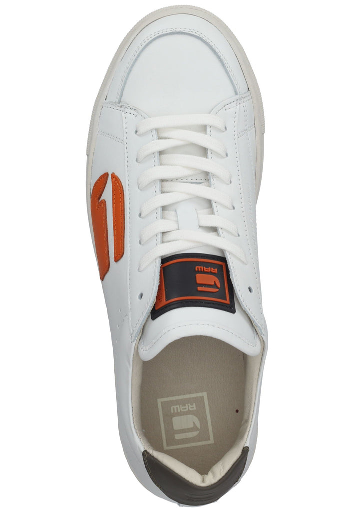 G-Star Sneaker Leder Weiß/Orange