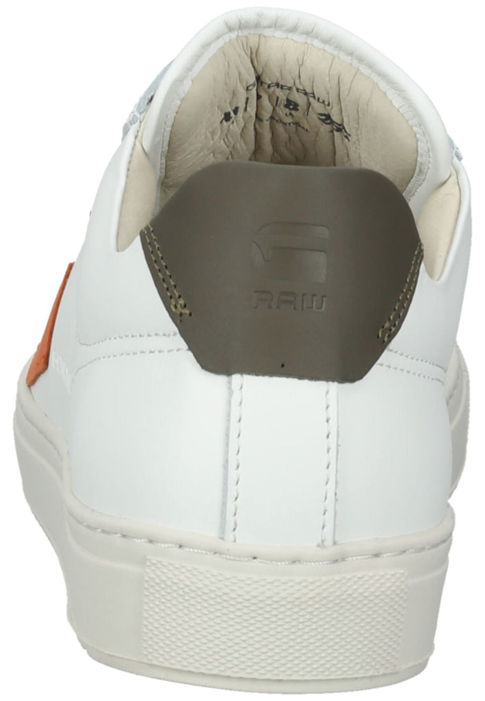 G-Star Sneaker Leder Weiß/Orange