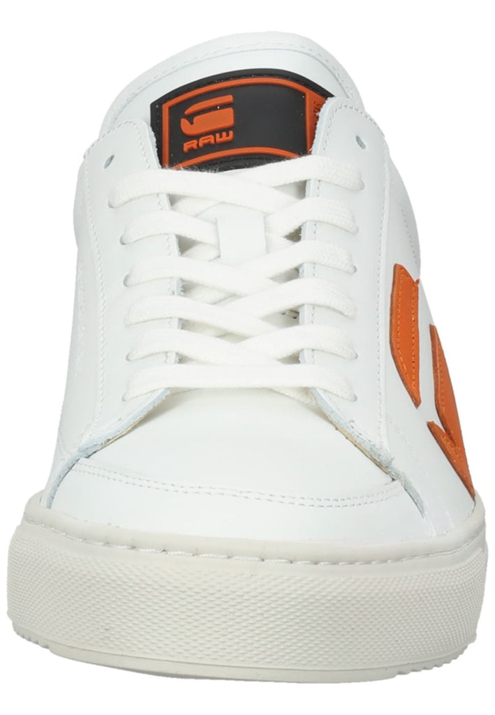G-Star Sneaker Leder Weiß/Orange