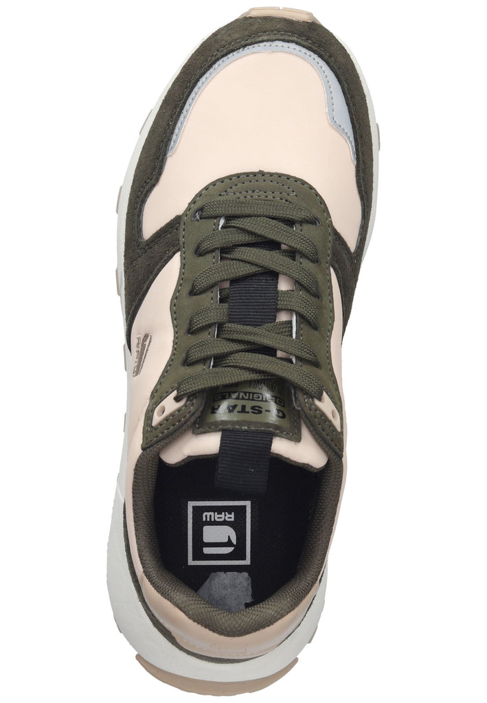 G-Star Sneaker Lederimitat Braun/Rosa