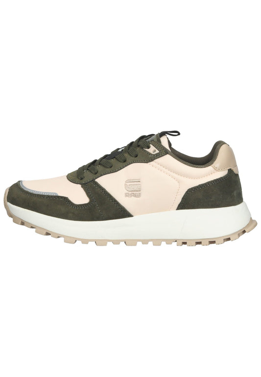 G-Star Sneaker Lederimitat Braun/Rosa