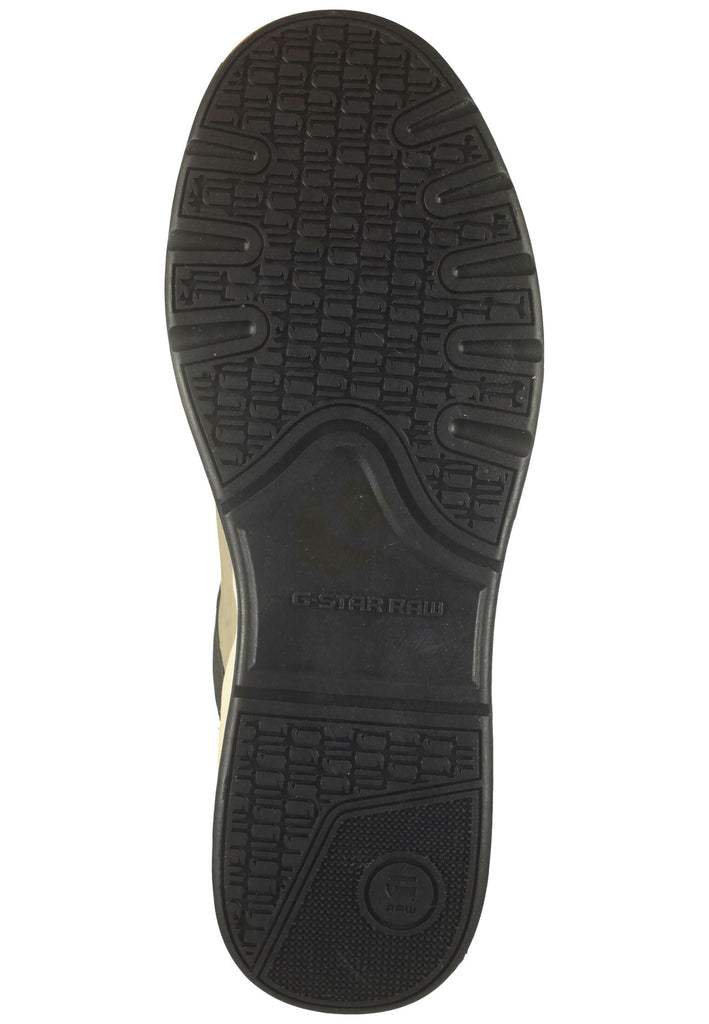 G-Star Sneaker Lederimitat Schwarz/Weiß