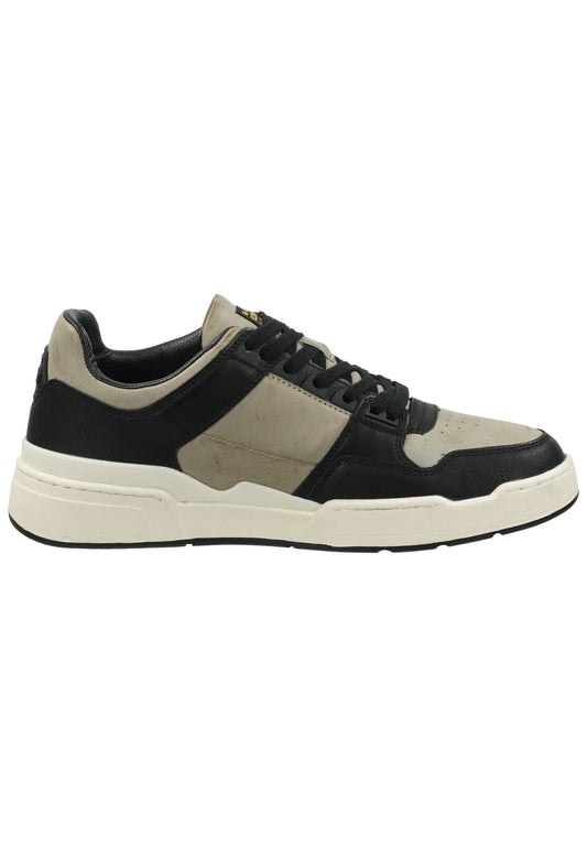 G-Star Sneaker Lederimitat Schwarz/Weiß