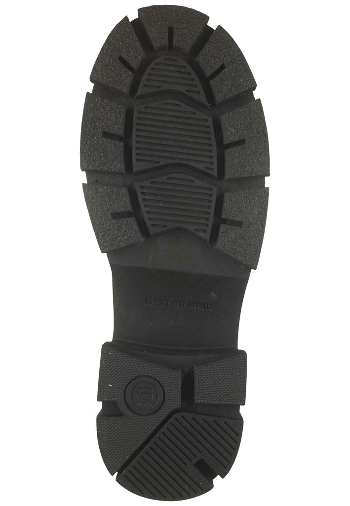 G-Star Stiefelette Leder/Textil Schwarz