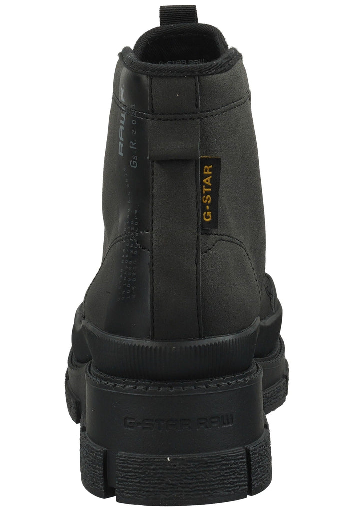 G-Star Stiefelette Leder/Textil Schwarz