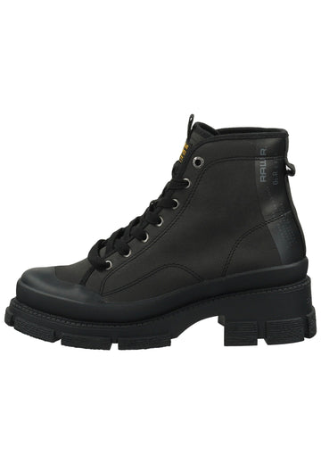 G-Star Stiefelette Leder/Textil Schwarz