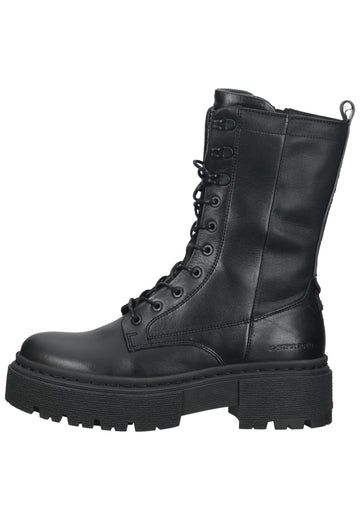 G-Star Stiefelette Leder/Textil Schwarz
