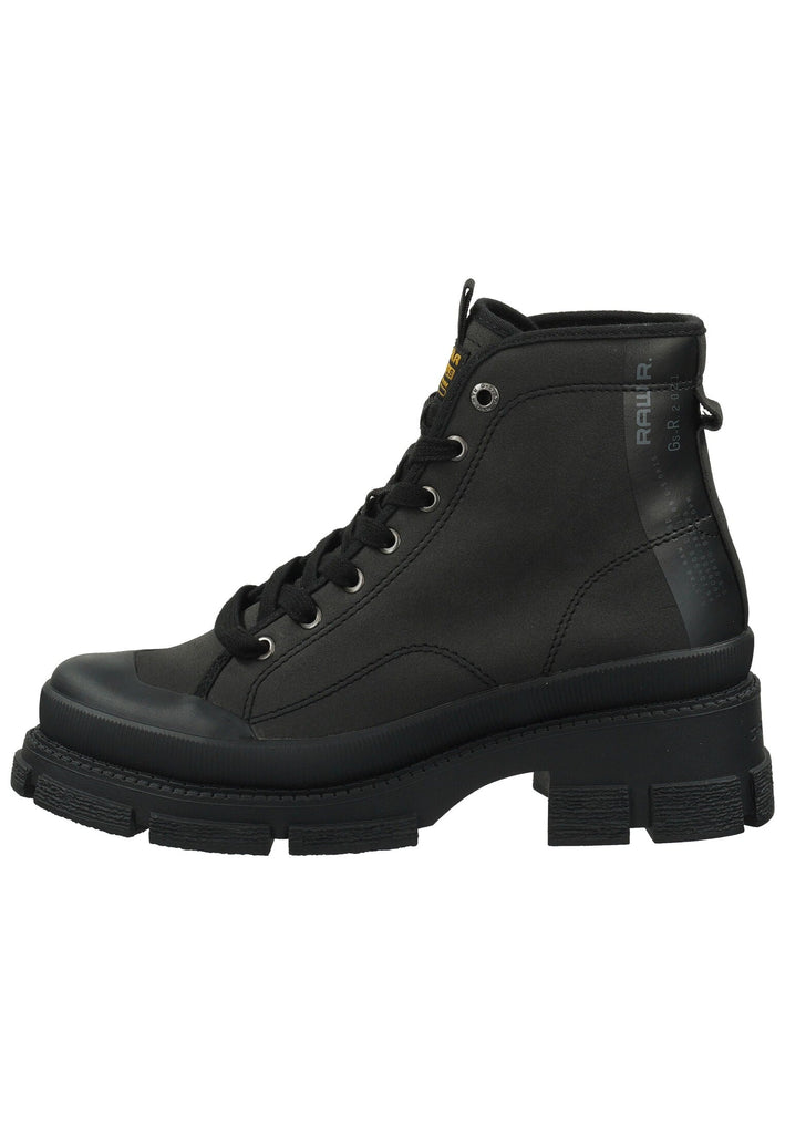 Stiefeletten G-Star Stiefelette Leder/Textil Schwarz