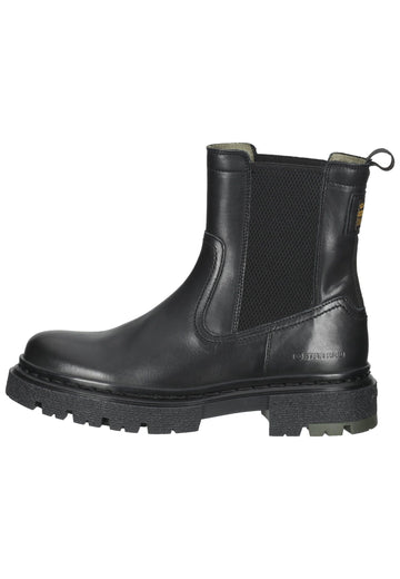 Stiefeletten G-Star Stiefelette Leder/Textil Schwarz