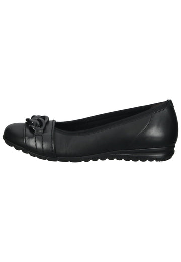 Ballerinas Gabor Ballerinas Glattleder Schwarz