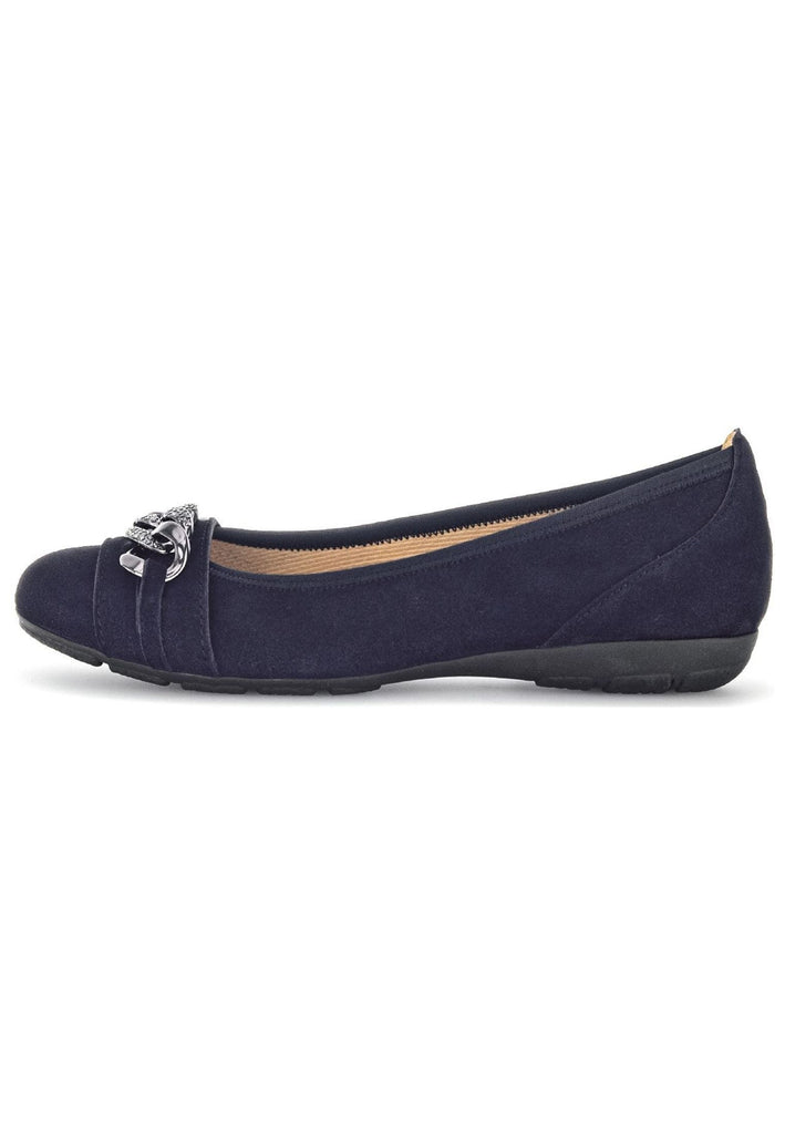 Ballerinas Gabor Ballerinas Leder Atlantik