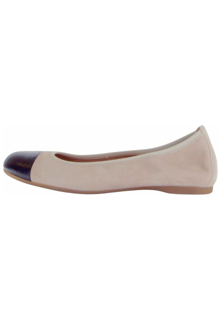 Ballerinas Gabor Ballerinas Leder Beige/Schwarz