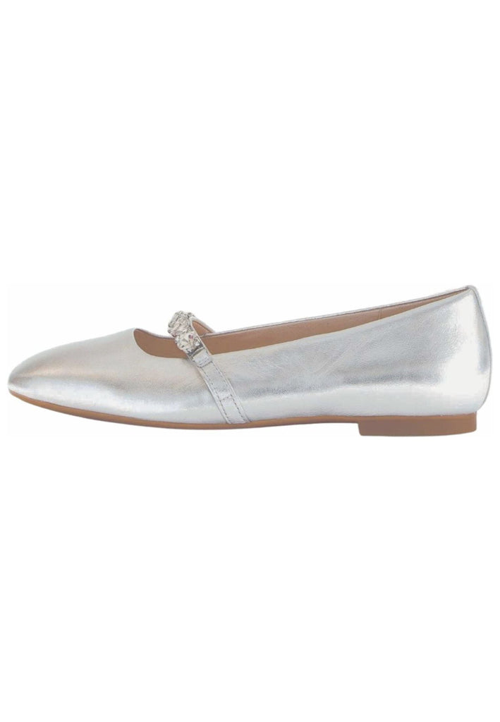 Ballerinas Gabor Ballerinas Leder Silber