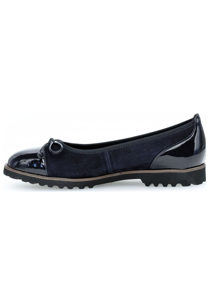 Ballerinas Gabor Ballerinas Leder/Textil Atlantik