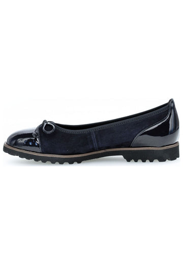 Ballerinas Gabor Ballerinas Leder/Textil Atlantik
