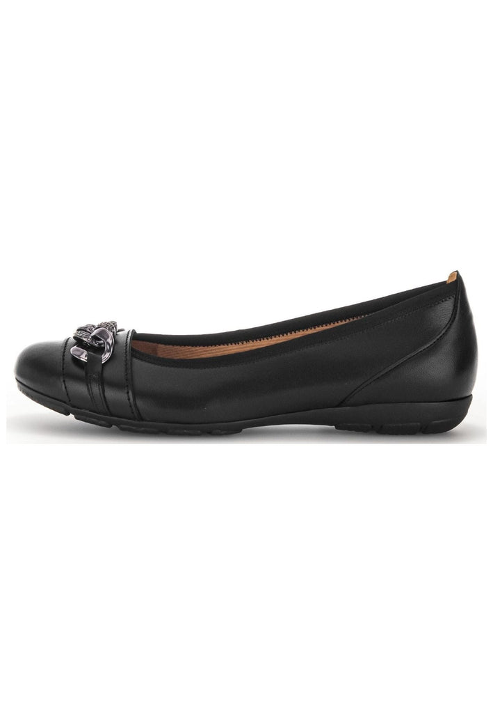 Ballerinas Gabor Ballerinas Nappaleder Schwarz