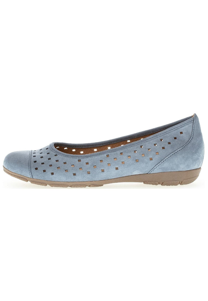Ballerinas Gabor Ballerinas Nubukleder Jeans