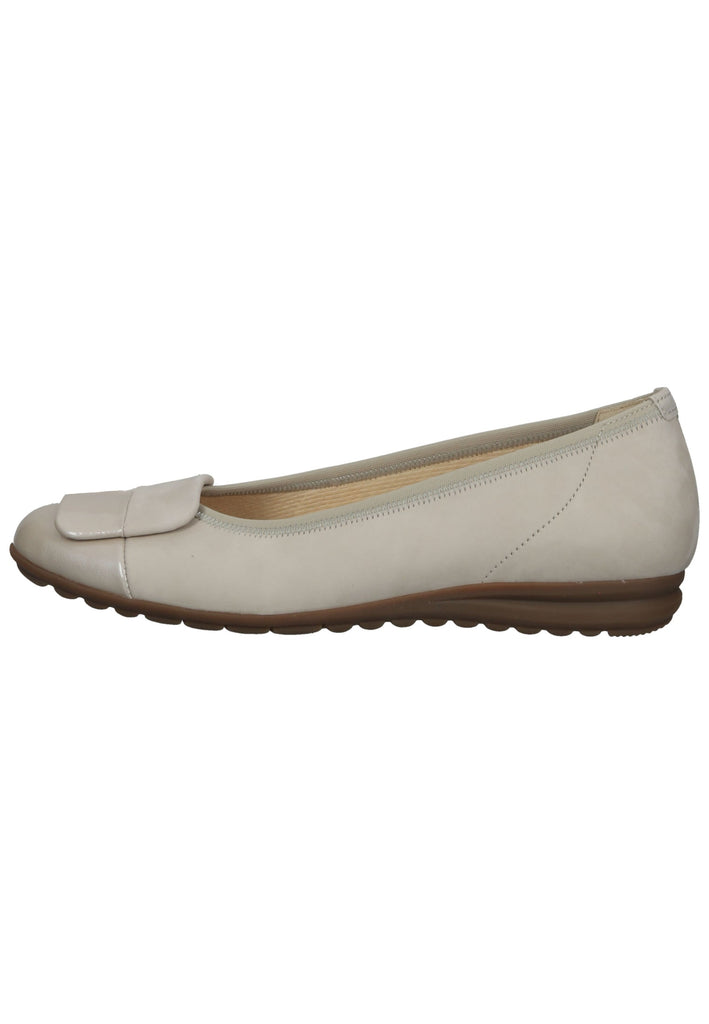 Ballerinas Gabor Ballerinas Nubukleder/Textil Puder