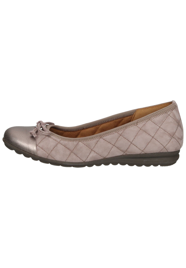 Ballerinas Gabor Ballerinas Veloursleder/Textil Rose