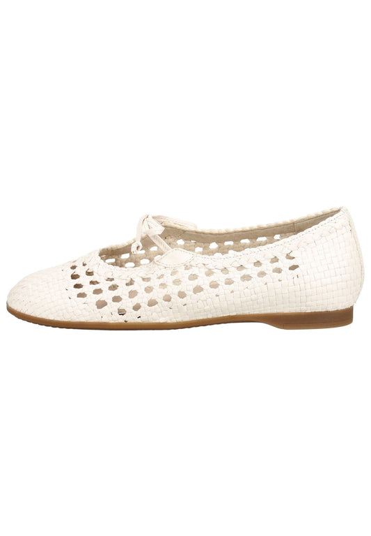 Gabor Ballerinas Glattleder Creme