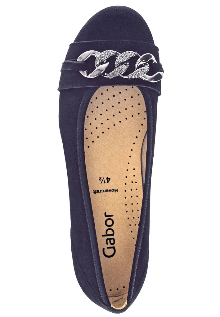 Gabor Ballerinas Leder Atlantik