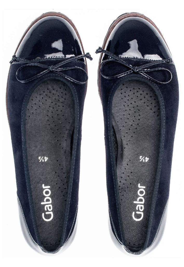 Gabor Ballerinas Leder Atlantik