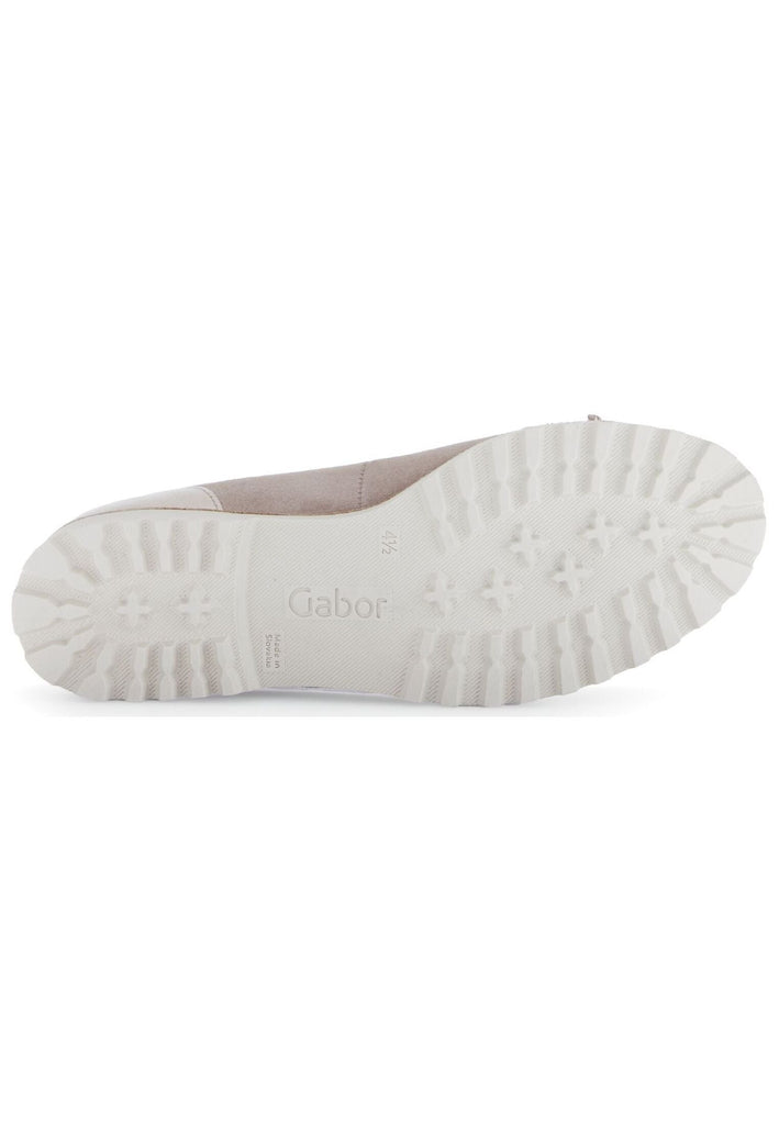 Gabor Ballerinas Leder Braun/Beige