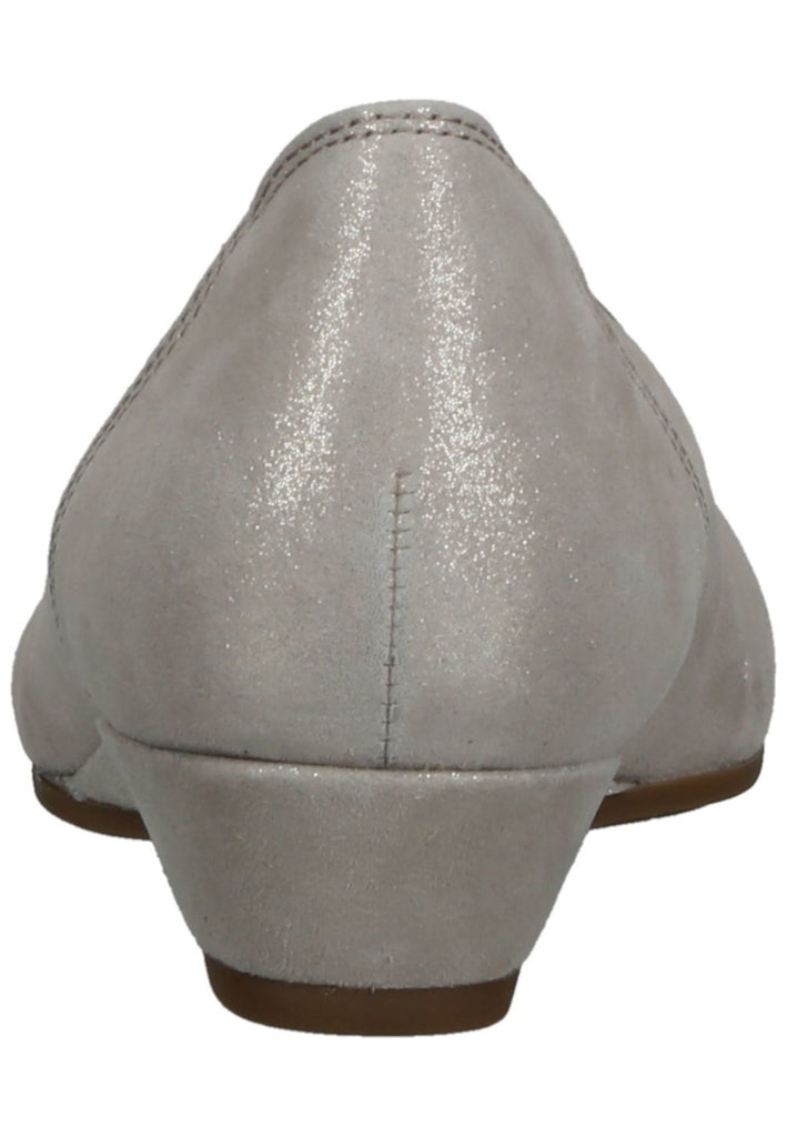 Gabor Ballerinas Leder Grau/Braun