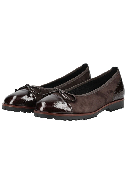 Gabor Ballerinas Leder Mocca