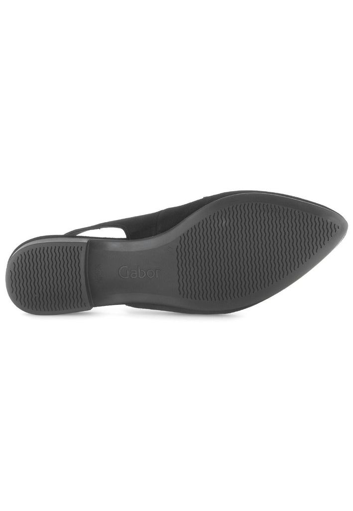 Gabor Ballerinas Leder Schwarz