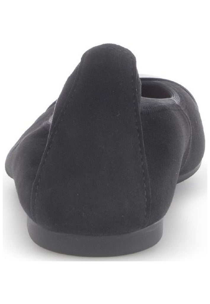 Gabor Ballerinas Leder Schwarz