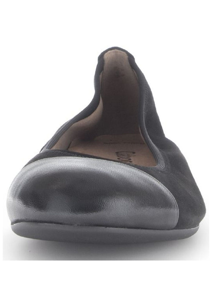 Gabor Ballerinas Leder Schwarz
