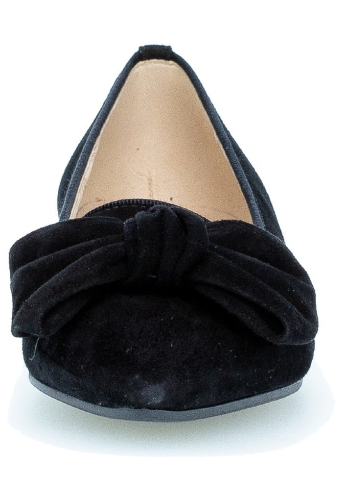 Gabor Ballerinas Leder Schwarz