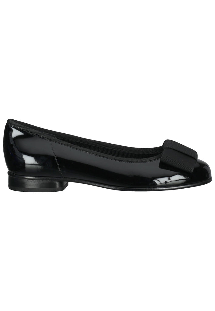 Gabor Ballerinas Leder Schwarz Lack