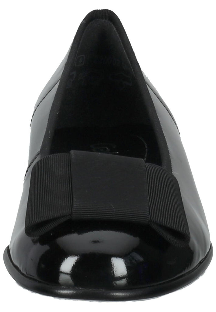 Gabor Ballerinas Leder Schwarz Lack