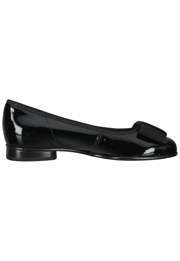 Gabor Ballerinas Leder Schwarz Lack