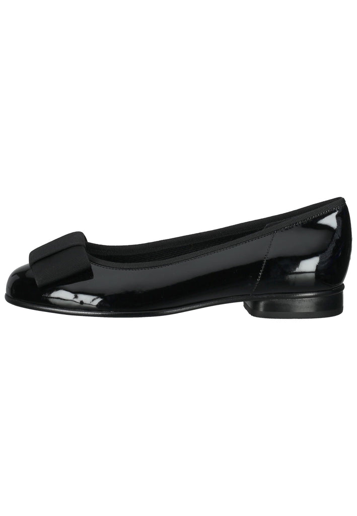 Gabor Ballerinas Leder Schwarz Lack