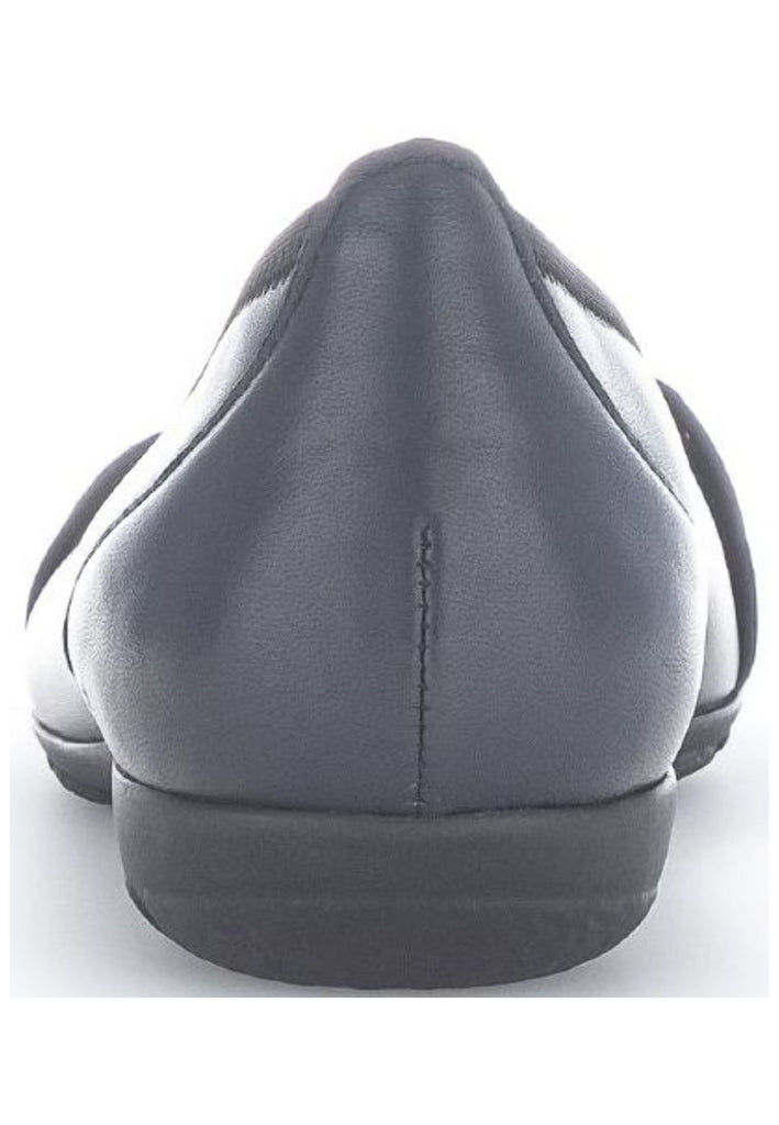 Gabor Ballerinas Leder/Textil Dunkelblau