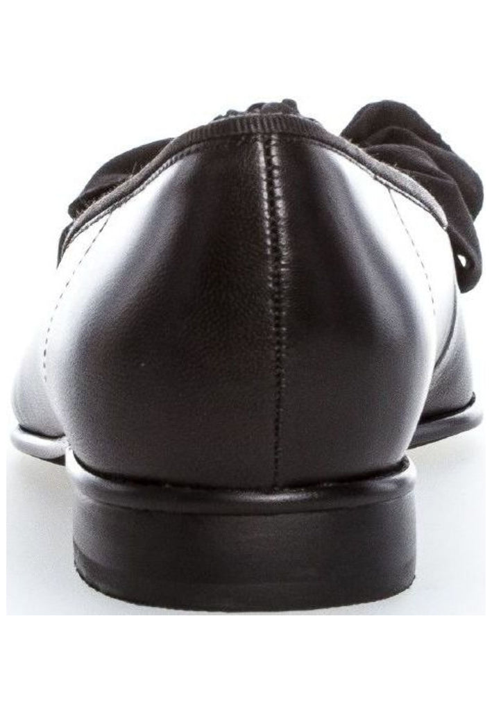 Gabor Ballerinas Leder/Textil Schwarz