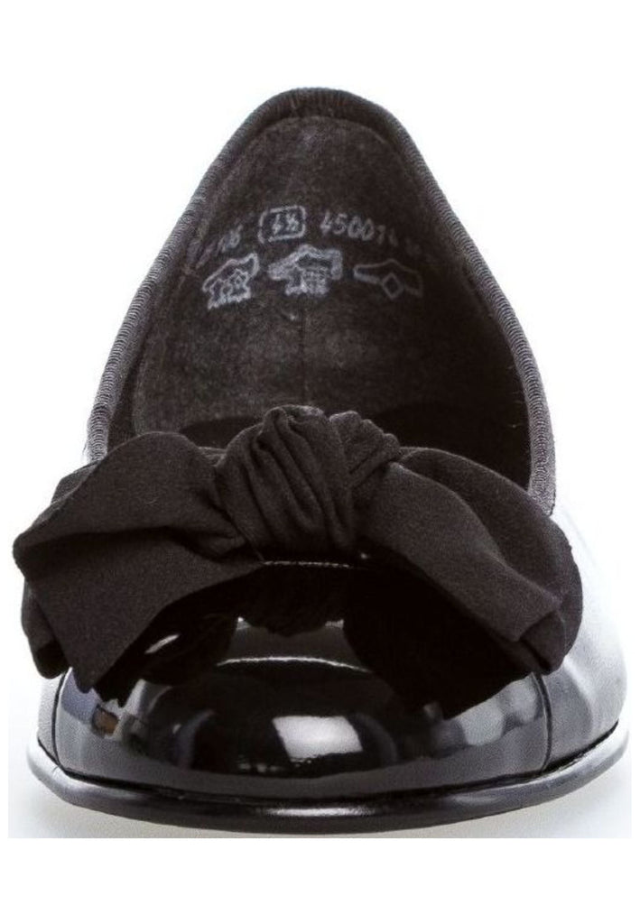 Gabor Ballerinas Leder/Textil Schwarz