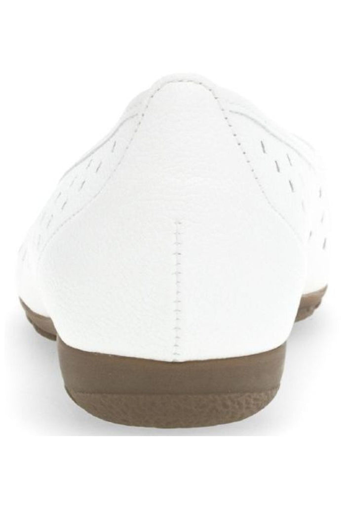 Gabor Ballerinas Leder Weiß