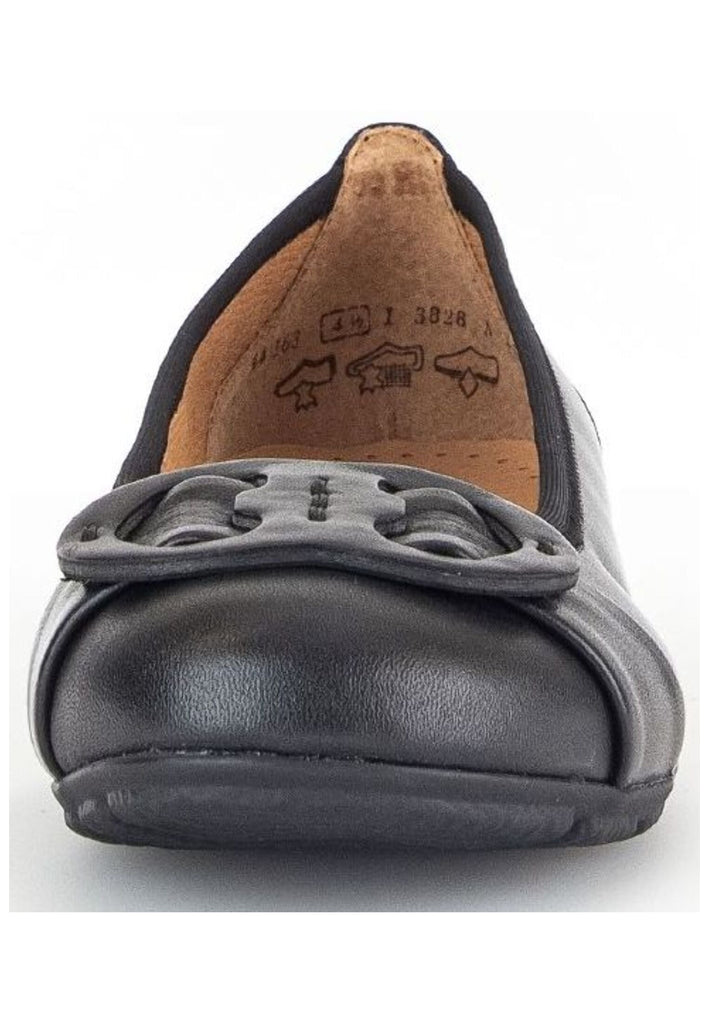Gabor Ballerinas Nappaleder Schwarz