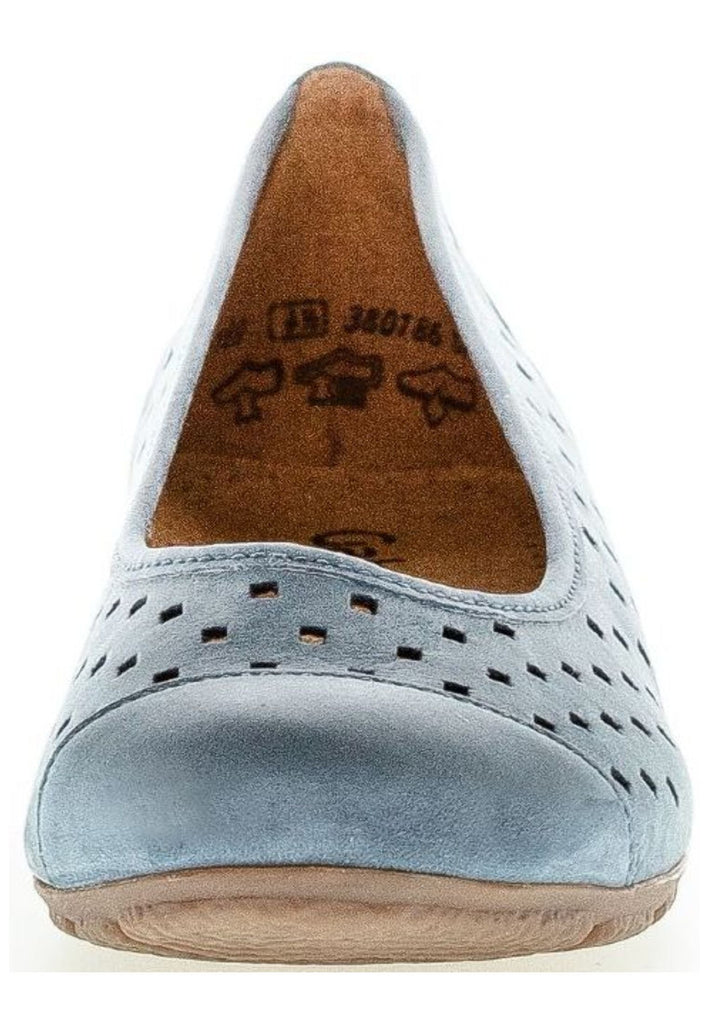 Gabor Ballerinas Nubukleder Jeans