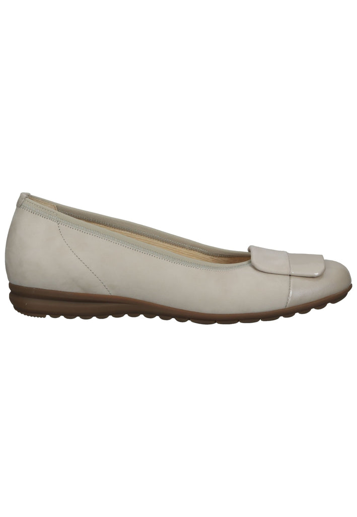 Gabor Ballerinas Nubukleder/Textil Puder