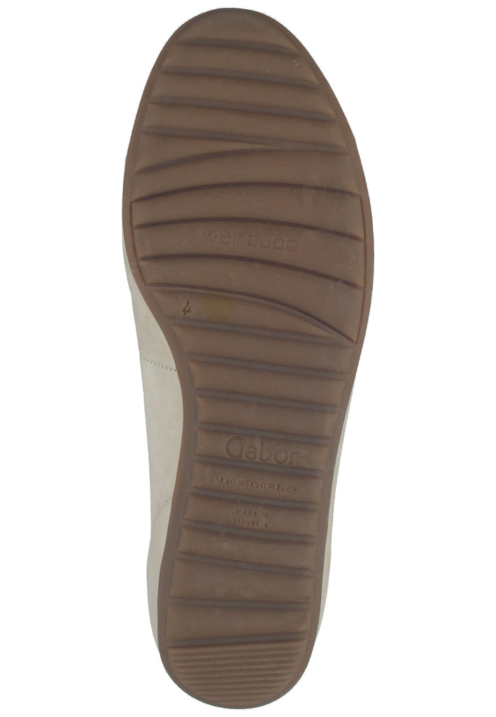 Gabor Ballerinas Nubukleder/Textil Puder