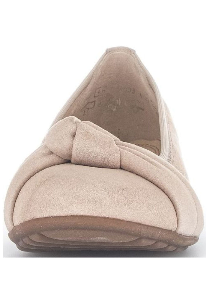 Gabor Ballerinas Veloursleder Beige